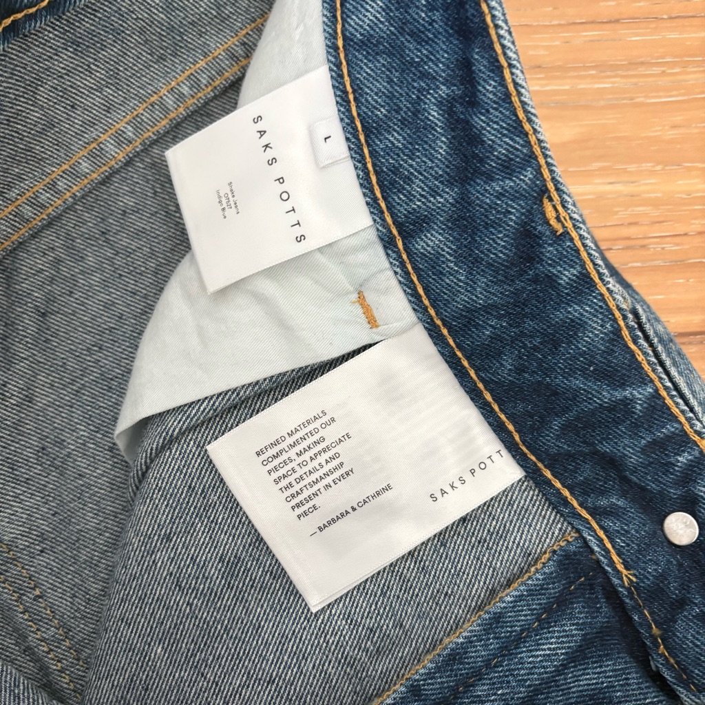 Saks Potts Shake Pleated Jeans — image 7 of 8